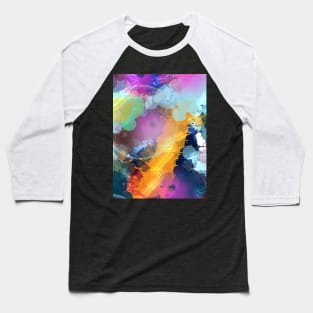 Splash of colors Baseball T-Shirt